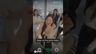 TWICE x Spotify Office - NY Message 230310