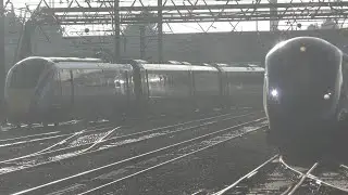 Trains at Doncaster - 14/12/2021