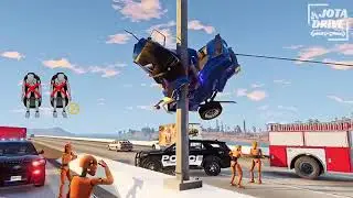 Realistic Car Crashes in BeamNG Drive | Long Gameplay