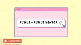 rumus rumus vektor| part 5
