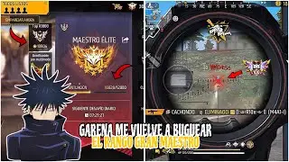 &iexcl;ASI LLEGUE AL RANGO GRAN MAESTRO EN BR-CLASIFICATORIA!😱😱 FREE FIRE