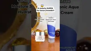 ✨K-beauty DUPES for luxury brands!! 🥰💵