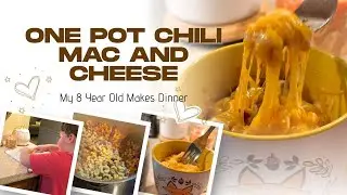 One Pot Chili Mac and Cheese | So easy, my 8 year old can make it