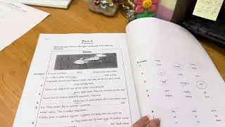 Flyers 4/ Test 2/ Reading and writing/ Cambridge/ English with HaoHao channel