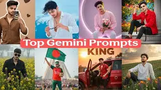 60+ GEMINI AI PROMPTS | ONE CLICK AI PHOTO EDITING | NEW TRENDING PHOTO EDITING