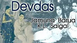 Devdas 1936 || K. L. Saigal, Jamuna Barua, T. R. Rajakumari ||  I Full Length Hindi Movie