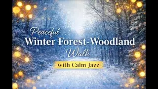 Peaceful Forest-Woodland Walk - With Calm Jazz - SONG