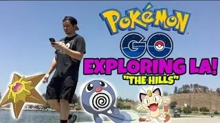 LETS PLAY POKEMON GO! | EXPLORING LOS ANGELES! EPISODE 1 