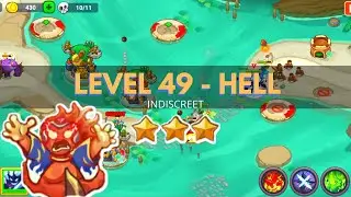 King of Defense 2: Level 49 HELL / INDISCREET / GAMEPLAY GUIDE