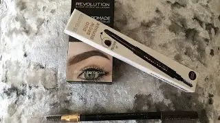 Makeup Revolution Brow Pomade and Define & Shape The Perfect Brow Pencil / Review