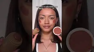 Expensive vs affordable blush