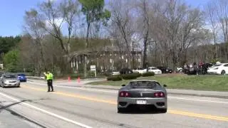 Tubi Ferrari 360 Spider LOUD Acceleration!