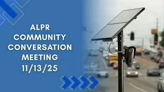 City of Ferndale ALPR Community Conversation 11/13/2025