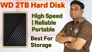 WD 2TB External HardDisk | Best HardDisk for Laptop & Mobile | WD HardDisk Best for Games & Backup