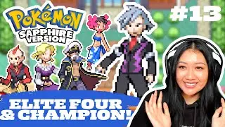 ELITE FOUR & CHAMPION BATTLE! | Pokemon Sapphire Version | Gameplay #13 |