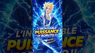 L'INCROYABLE PUISSANCE de BORUTO dans le CHAPITRE 29 de BORUTO ⁓ TWO BLUE VORTEX ⁓ !!