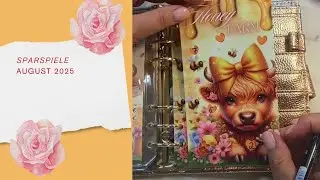 💕 August-Sommer-Sparspiele | 4. Woche | Teil 3💕 Sparen mit der Umschlagmethode