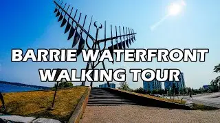 BARRIE WATERFRONT WALKING TOUR! 🛥️🏞️