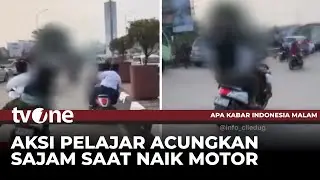 Aksi Pelajar Ugal-ugalan Bawa Sajam Saat Naik Motor Berujung Ditangkap Polisi | tvOne