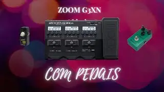 USANDO A ZOOM G3XN COM PEDAIS E IMPULSE RESPONSE (IR)