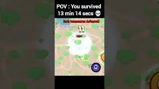 Trio Showdown Glitch ☠️ #shorts #brawlstars