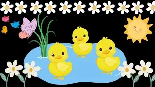Ducklings and Daisies: A soothing baby sensory video for Springtime