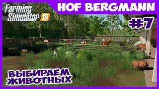 Покупаю немного коров и лошадей на ферму // Hof Bergmann #7 // Farming simulator 19