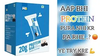 @MuscleBlaze PROTEIN BAR || 20g PROTEIN BAR || WORKOUT WITH AAKASH