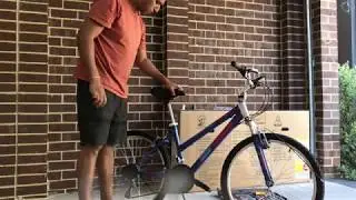 K Mart bike assemble (60cm Tourex Bike Blue)