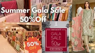 j. Junaid Jamshed Grand Summer Sale 50% Off| Junaid Jamshed Summer Gala Sale 2022