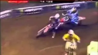 Epic supercross crashes