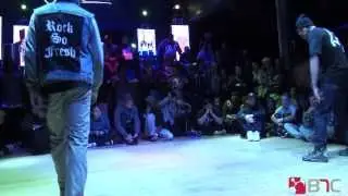 Eddie Styles Vs SamO | Top Rock Top 8 | Juste Debout USA 2014 | BNC