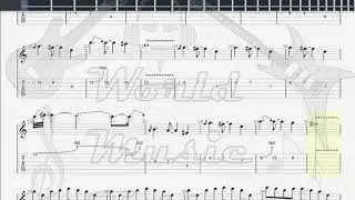 Iron Maiden   Flash of the blade GUITAR 1 TAB