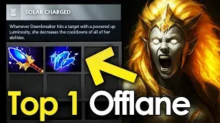 NEW META Dawnbreaker Offlane — Aghs & Shard Carrying Games in Patch 7.39e (Immortal)