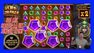 MEGA WIN LA GEMS BONANZA! SPECIALA CUMPARATA DIN ULTIMII BANI!