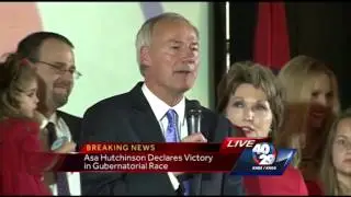 Commitment 2014 Election Night Coverage: Watch Asa Hutchinson's Acceptance Speech