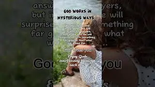Unfolding Mysteries: Reflecting on God's Work in Silence #ytshorts #selfempowered #motivation