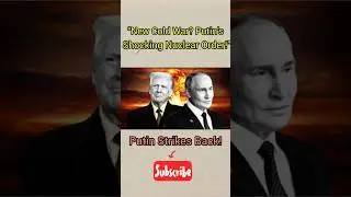 Putin Orders Nuclear Test Preparations After Trump&rsquo;s Move,,| Nuclear Tension | #news #nuclear