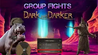 Rank #3 Battle Cleric | High Roller Group Fights 1 | Dark and Darker PvP