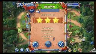 Day D Tower Rush Triassic Period (2) Level 10: Super Easy Way To Win