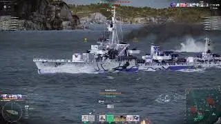 World of Warships Clan Battle (Season 18) &ldquo;Sirenidae&rdquo; [MCK] vs [-BGU-]