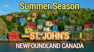 Summer Season in St. John's Newfoundland CANADA