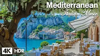 Chill Mediterranean Romantic Dream 🎶⛵️ 3+ Hours Italian Music & Luxury Yacht Seaside Relaxation