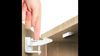 10pcs Child Protective Safety Lock Latches Invisible Child Safety Lock For Drawers Door Kids
