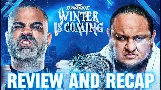 AEW Dynamite: Зима близко! Самоа Джо сохранил титул и впервые стал чемпионом в женских командных ...
