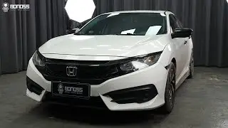 Flush Fitment for 2016 Honda Civic BONOSS Wheel Spacers Front 15mm Rear 25mm Before and After