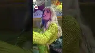 Wendy Guevara graba reality en el Palenque de la Feria de Le&oacute;n; causa euforia a su llegada
