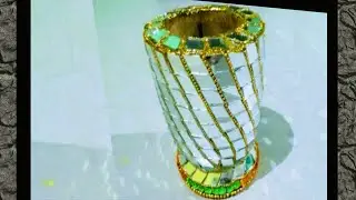 decorate spice box at home/how to make painting/free hand painting for beginners
