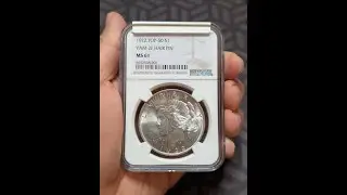 Coin of the Month - 1922 Peace Dollar VAM Hair Pin (NGC MS 61)