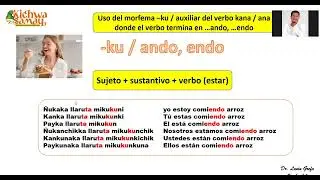 Uso del morfema  -ku en kichwa unificado - Lenin Grefa - Academia kichwa Samay
